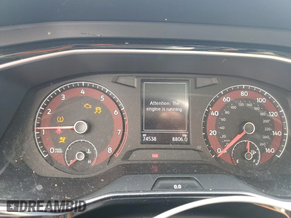 2019 Volkswagen Jetta S z VIN 3VWC57BU5KM047822, wystawiony jako Copart lot #55293365 z przebiegiem 74 538 mil mil oraz Nie do naprawy • Non repairable. Historia ofert i sprzedaży dostępna na DreamBid. Obrazek 9.