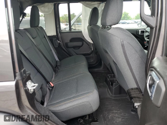 2025 Jeep Wrangler Sport S with VIN 1C4PJXDN0SW521570, listed as a Copart auction lot 60039565 with 3,083 mi miles and Salvage title. Bid and sale history available at DreamBid. Image 10.