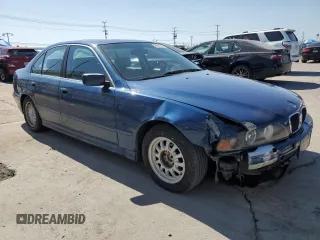 2001 BMW 5 Series 525iA with VIN WBADT43431GF55113, listed as a Copart auction lot 52615965 with 151,416 mi miles and Salvage Title. Bid and sale history available at carsss.com. Image 4.