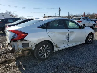 2017 Honda Civic EX with VIN 19XFC2F88HE219849, listed as a Copart auction lot 49706315 with 91,879 mi miles and Salvage Title. Bid and sale history available at DreamBid. Image 3.