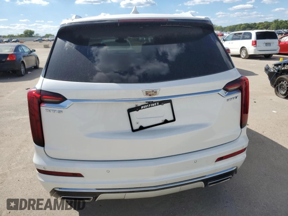 2021 Cadillac XT6 Luxury with VIN 1GYKPAR46MZ162856, listed as a Copart auction lot 70045354 with Not Provided miles and Clean Title. Bid and sale history available at DreamBid. Image 6.
