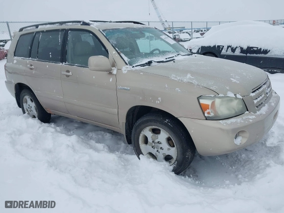 2006 Toyota Highlander w/3rd Row with VIN JTEEP21A760151409, listed as a IAAI auction lot 41395361 with 236,217 mi miles. Bid and sale history available at carsss.com. Image 1.