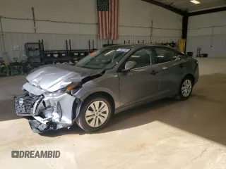 2025 Nissan Sentra S with VIN 3N1AB8BV3SY286704, listed as a Copart auction lot 52766135 with 4,168 mi miles and Salvage Title. Bid and sale history available at DreamBid. Image 1.
