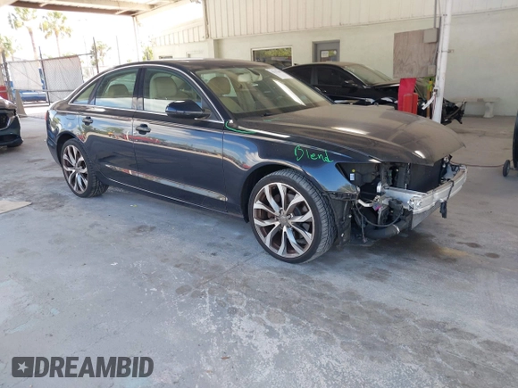 2014 Audi A6 Premium Plus with VIN WAUGFAFC1EN005090, listed as a IAAI auction lot 42137480 with 85,920 mi miles and . Bid and sale history available at DreamBid. Image 1.