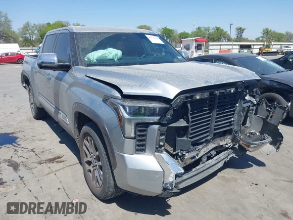2022 Toyota Tundra 1794 Edition с VIN 5TFMA5AB8NX014903, выставлен на аукционе IAAI как лот 41830366 с пробегом 42 369 миль миль и . История ставок и продаж доступна на DreamBid. Изображение 1.