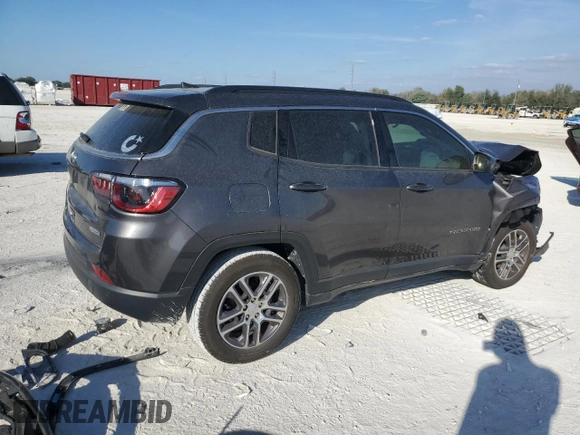 2020 Jeep Compass Latitude with VIN 3C4NJCBB4LT257074, listed as a Copart auction lot 46504265 with 81,623 mi miles and Non Repairable. Bid and sale history available at carsss.com. Image 3.