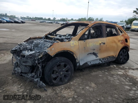 2024 Ford Escape Platinum with VIN 1FMCU9JA3RUA40670, listed as a Copart auction lot 64583224 with Not Provided miles and Non Repairable. Bid and sale history available at DreamBid. Image 1.