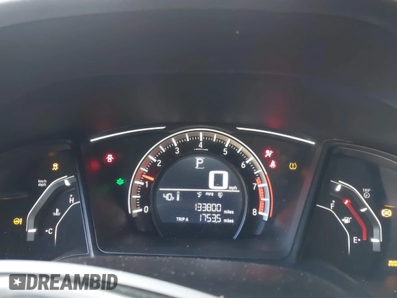 2017 Honda Civic LX z VIN 19XFC2F50HE007646, wystawiony jako IAAI lot #41360121 z przebiegiem 133 800 mil mil oraz . Historia ofert i sprzedaży dostępna na DreamBid. Obrazek 7.