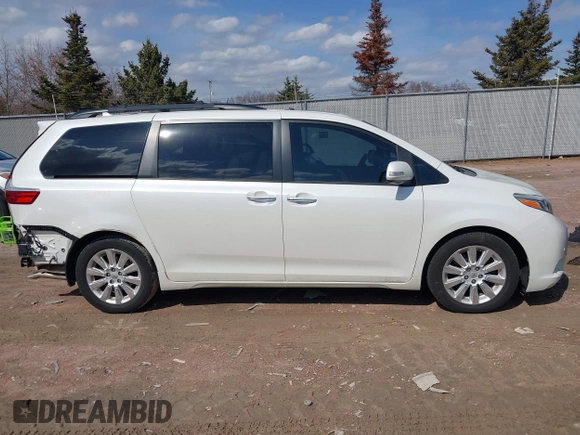 2016 Toyota Sienna XLE with VIN 5TDYK3DC5GS700459, listed as a IAAI auction lot 41905607 with Not provided miles and . Bid and sale history available at DreamBid. Image 13.