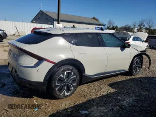 2023 Kia EV6 Wind with VIN KNDC3DLC9P5120331, listed as a Copart auction lot 75852454 with 15,712 mi miles and Salvage Title. Bid and sale history available at carsss.com. Image 3.