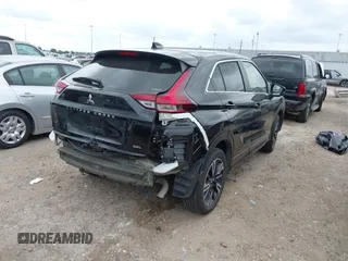 2024 Mitsubishi Eclipse Cross SE with VIN JA4ATWAA9RZ077782, listed as a IAAI auction lot 42136122 with 19,151 mi miles and . Bid and sale history available at DreamBid. Image 4.