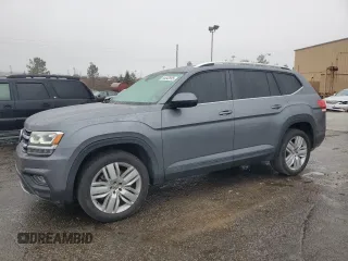 2019 Volkswagen Atlas 3.6L V6 SE w/Technology with VIN 1V2WR2CA3KC563379, listed as a Copart auction lot 44842895 with 73,229 mi miles and Salvage Title. Bid and sale history available at carsss.com. Image 1.