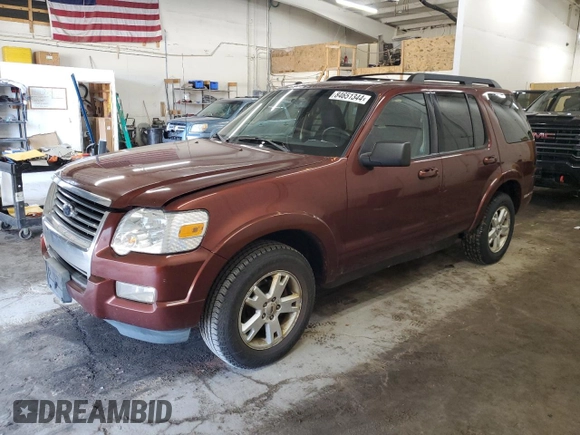 2010 Ford Explorer XLT with VIN 1FMEU7DE6AUA69323, listed as a Copart auction lot 84651344 with 189,507 mi miles and Non repairable. Bid and sale history available at DreamBid. Image 1.