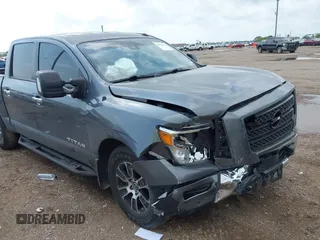 2021 Nissan Titan SV z VIN 1N6AA1EF8MN536575, wystawiony jako IAAI lot #42079874 z przebiegiem 45 332 mil mil oraz . Historia ofert i sprzedaży dostępna na DreamBid. Obrazek 6.