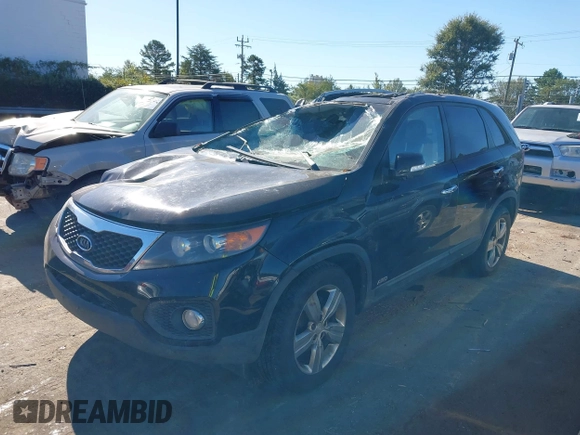 2013 Kia Sorento EX with VIN 5XYKUDA22DG412022, listed as a IAAI auction lot 40567674 with 177,189 mi miles. Bid and sale history available at carsss.com. Image 17.