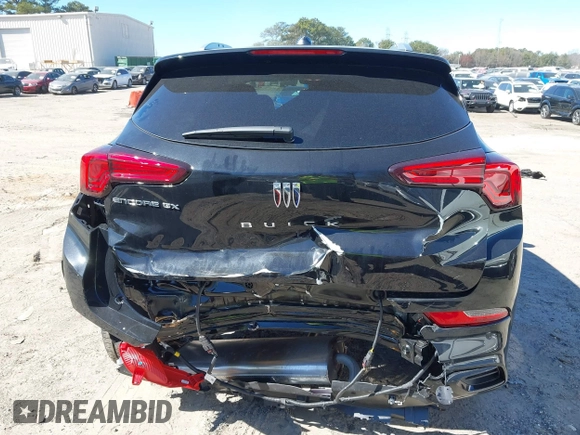 2025 Buick Encore GX Sport Touring with VIN KL4AMDSL5SB120515, listed as a IAAI auction lot 41694185 with 2,215 mi miles and . Bid and sale history available at DreamBid. Image 16.