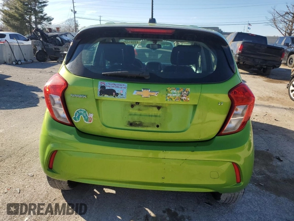 2016 Chevrolet Spark LT with VIN KL8CD6SA0GC617460, listed as a Copart auction lot 43593425 with 129,909 mi miles and Salvage Title. Bid and sale history available at DreamBid. Image 6.