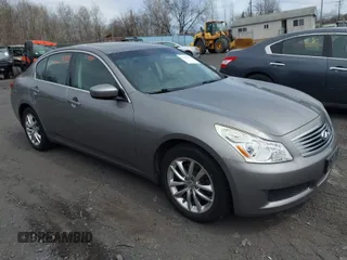 2009 Infiniti G37 Sedan x with VIN JNKCV61F09M360345, listed as a IAAI auction lot 41936312 with 202,526 mi miles. Bid and sale history available at carsss.com. Image 1.