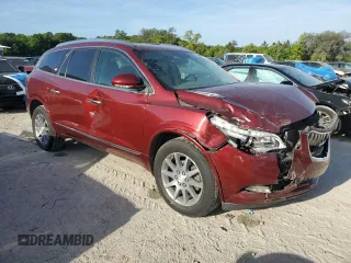 2017 Buick Enclave Leather with VIN 5GAKRBKDXHJ264392, listed as a Copart auction lot 51998025 with 181,689 mi miles and Salvage Title. Bid and sale history available at DreamBid. Image 4.
