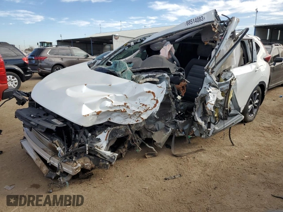 2020 Honda CR-V EX with VIN 7FARW2H50LE022463, listed as a Copart auction lot 68514083 with Not provided miles and Salvage title. Bid and sale history available at DreamBid. Image 1.