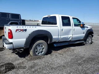 2016 Ford F-350 Platinum with VIN 1FT8W3BT3GEA67991, listed as a Copart auction lot 50552725 with 115,760 mi miles and Salvage Title. Bid and sale history available at DreamBid. Image 3.