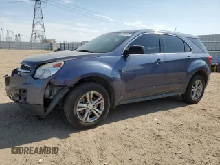 2013 Chevrolet Equinox LS z VIN 2GNALBEK7D6399141, wystawiony jako Copart lot #59232665 z przebiegiem 115 018 mil mil oraz Szkoda całkowita • Salvage title. Historia ofert i sprzedaży dostępna na DreamBid. Obrazek 1.