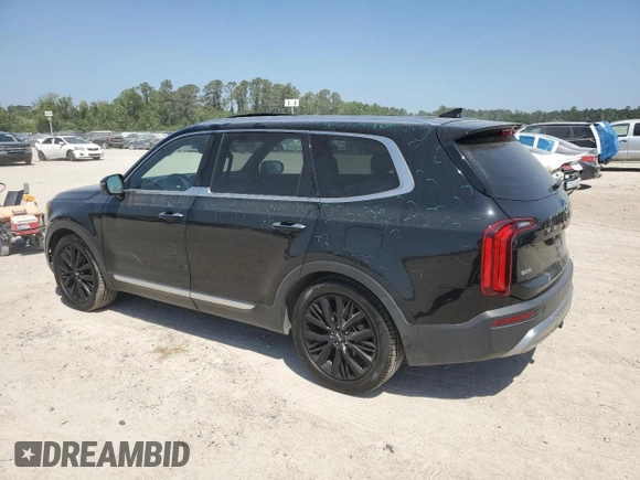 2020 Kia Telluride SX with VIN 5XYP5DHCXLG081206, listed as a Copart auction lot 52625845 with 125,303 mi miles and Clean Title. Bid and sale history available at DreamBid. Image 2.
