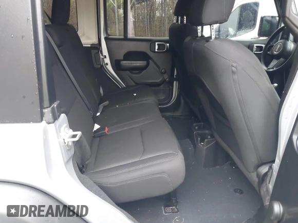 2022 Jeep Wrangler Unlimited Willys Sport with VIN 1C4HJXDM9NW272685, listed as a IAAI auction lot 41948921 with Not provided miles and . Bid and sale history available at DreamBid. Image 8.