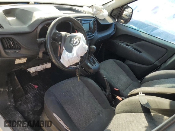 2016 Ram ProMaster City Cargo Tradesman with VIN ZFBERFAT1G6B00340, listed as a Copart auction lot 69649894 with 235,619 mi miles and Salvage Title. Bid and sale history available at DreamBid. Image 8.