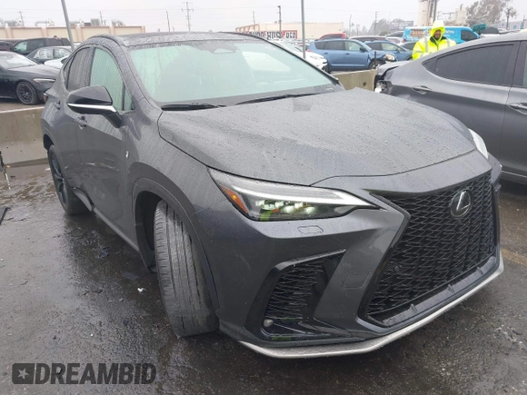 2024 Lexus NX with VIN 2T2KGCEZ9RC043523, listed as a IAAI auction lot 41540088 with 30,124 mi miles. Bid and sale history available at carsss.com. Image 1.