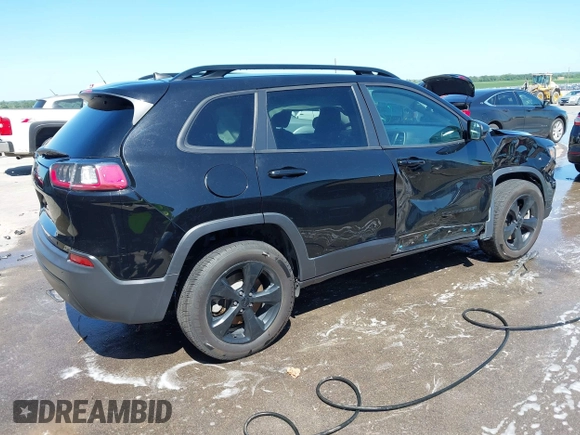 2019 Jeep Cherokee Latitude Plus with VIN 1C4PJMLB1KD465933, listed as a IAAI auction lot 42624557 with 68,045 mi miles and . Bid and sale history available at DreamBid. Image 4.