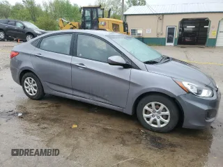 2014 Hyundai Accent GLS with VIN KMHCT4AE2EU649753, listed as a Copart auction lot 55332565 with 100,215 mi miles and Clean Title. Bid and sale history available at carsss.com. Image 4.