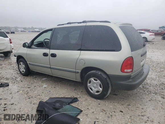 1999 Dodge Caravan with VIN 2B4GP25G6XR462202, listed as a Copart auction lot 58992235 with Not provided miles and Clean title. Bid and sale history available at DreamBid. Image 2.