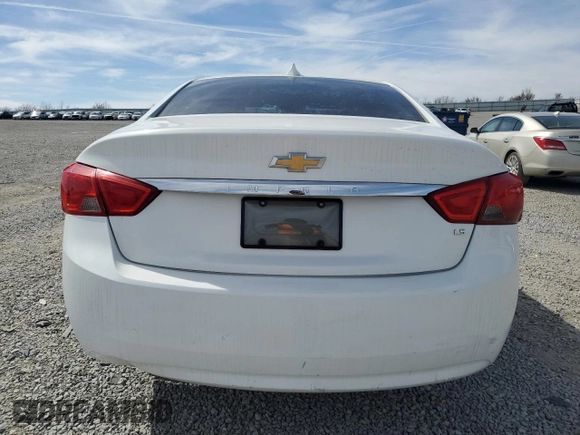 2015 Chevrolet Impala LS with VIN 2G11X5SL1F9216239, listed as a Copart auction lot 50215865 with 150,976 mi miles and Salvage Title. Bid and sale history available at DreamBid. Image 6.