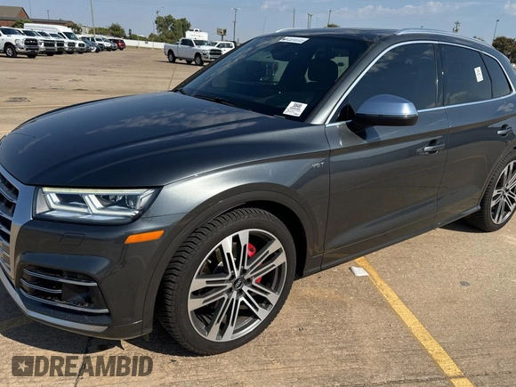 2018 Audi SQ5 Prestige with VIN WA1C4AFYXJ2098457, listed as a Copart auction lot 75856464 with 73,761 mi miles and Clean Title. Bid and sale history available at DreamBid. Image 2.