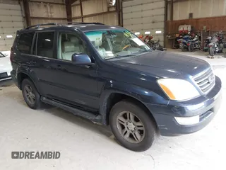 2004 Lexus GX 470 z VIN JTJBT20X440040027, wystawiony jako IAAI lot #42512455 z przebiegiem 243 589 mil mil oraz . Historia ofert i sprzedaży dostępna na DreamBid. Obrazek 1.