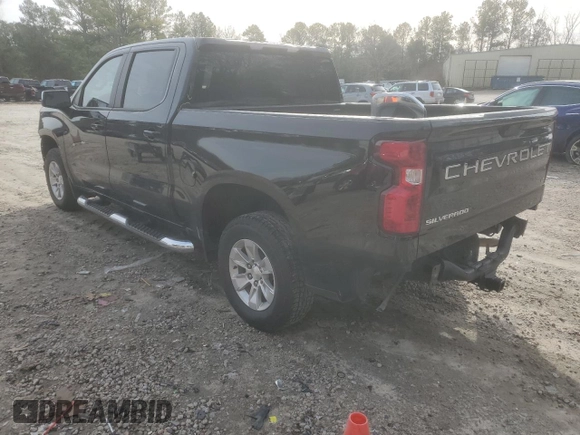 2020 Chevrolet Silverado 1500 LT with VIN 1GCPWCED8LZ176062, listed as a Copart auction lot 37726814 with 115,118 mi miles and Salvage Title. Bid and sale history available at carsss.com. Image 2.