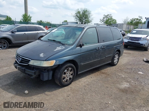 2004 Honda Odyssey EX-RES z VIN 5FNRL18824B138287, wystawiony jako IAAI lot #42245444 z przebiegiem 196 932 mil mil oraz . Historia ofert i sprzedaży dostępna na DreamBid. Obrazek 2.