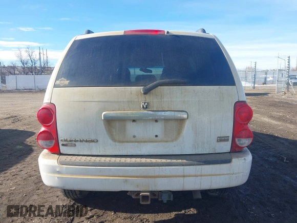 2005 Dodge Durango Limited with VIN 1D4HB58D05F582237, listed as a IAAI auction lot 41668155 with 326,485 mi miles and . Bid and sale history available at DreamBid. Image 16.