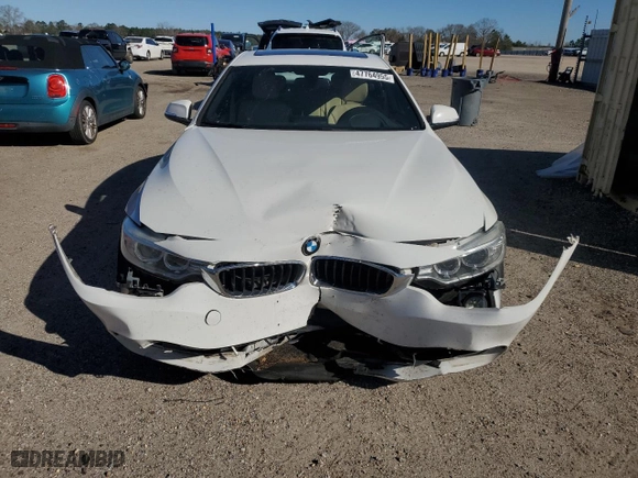 2016 BMW 4 Series 428i with VIN WBA4A9C52GG506535, listed as a Copart auction lot 47764955 with 90,634 mi miles and Salvage Title. Bid and sale history available at carsss.com. Image 5.