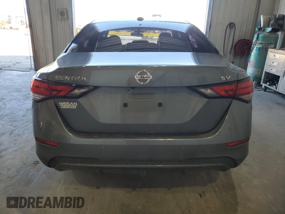 2020 Nissan Sentra SV with VIN 3N1AB8CV6LY268858, listed as a Copart auction lot 42423155 with 92,426 mi miles and Salvage Title. Bid and sale history available at carsss.com. Image 6.