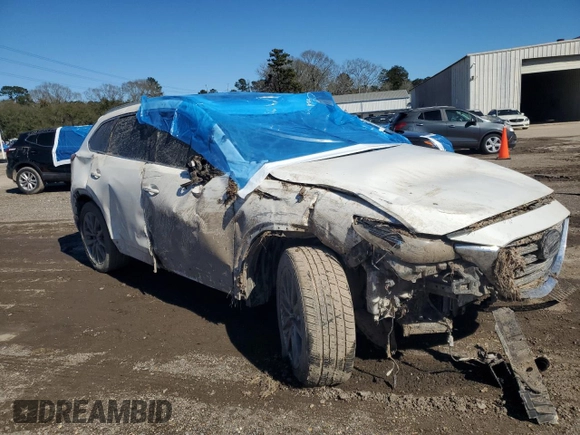 2018 Mazda CX-9 Signature with VIN JM3TCBEYXJ0204134, listed as a Copart auction lot 46318685 with Not provided miles and Salvage title. Bid and sale history available at DreamBid. Image 4.