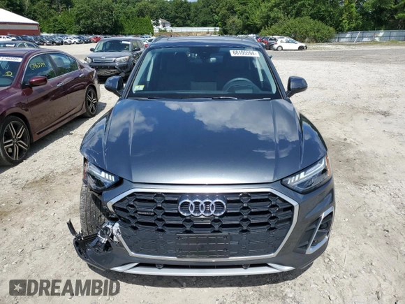 2023 Audi Q5 S line Prestige with VIN WA1FAAFY3P2196857, listed as a Copart auction lot 68105594 with 8,985 mi miles and Salvage Title. Bid and sale history available at carsss.com. Image 5.
