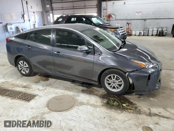 2022 Toyota Prius L Eco with VIN JTDKAMFU8N3169552, listed as a Copart auction lot 58413765 with 112,604 mi miles and Salvage title. Bid and sale history available at DreamBid. Image 4.
