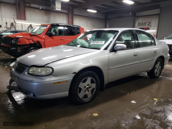 2002 Chevrolet Malibu LS with VIN 1G1NE52J12M681252, listed as a Copart auction lot 88340415 with 150,915 mi miles and Salvage Title. Bid and sale history available at carsss.com. Image 1.