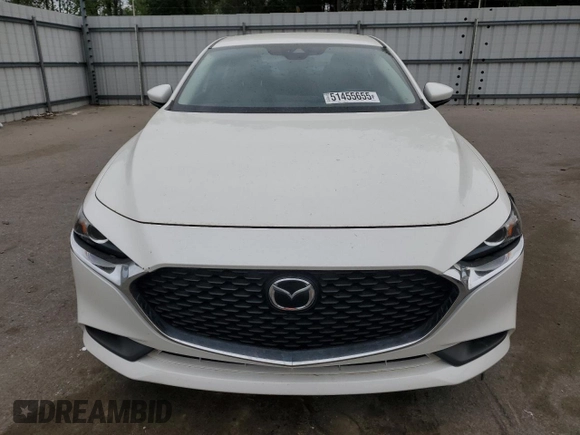 2021 Mazda 3 Select with VIN JM1BPABL1M1325662, listed as a Copart auction lot 51455655 with 65,919 mi miles and Salvage title. Bid and sale history available at DreamBid. Image 5.
