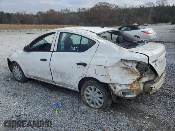 2012 Nissan Versa S with VIN 3N1CN7AP5CL878794, listed as a Copart auction lot 85910814 with 186,308 mi miles and Salvage Title. Bid and sale history available at carsss.com. Image 2.