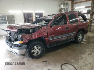 2001 Chevrolet Tahoe LS with VIN 1GNEK13T91J186930, listed as a Copart auction lot 48419945 with 0 mi miles and Salvage Title. Bid and sale history available at carsss.com. Image 1.