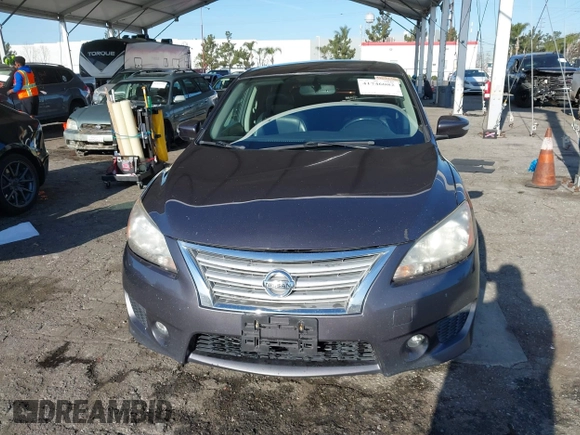 2015 Nissan Sentra SR with VIN 3N1AB7AP0FY369770, listed as a IAAI auction lot 41746082 with 135,528 mi miles and . Bid and sale history available at DreamBid. Image 12.