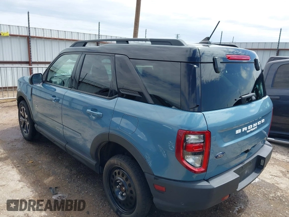 2021 Ford Bronco Sport Outer Banks with VIN 3FMCR9C63MRA06545, listed as a IAAI auction lot 42443970 with 84,178 mi miles and . Bid and sale history available at DreamBid. Image 3.